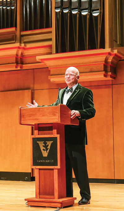 Cal Turner Jr. at inaugural organ concert